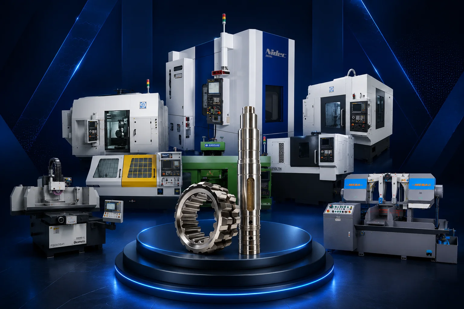 Modern precision gear manufacturing facility