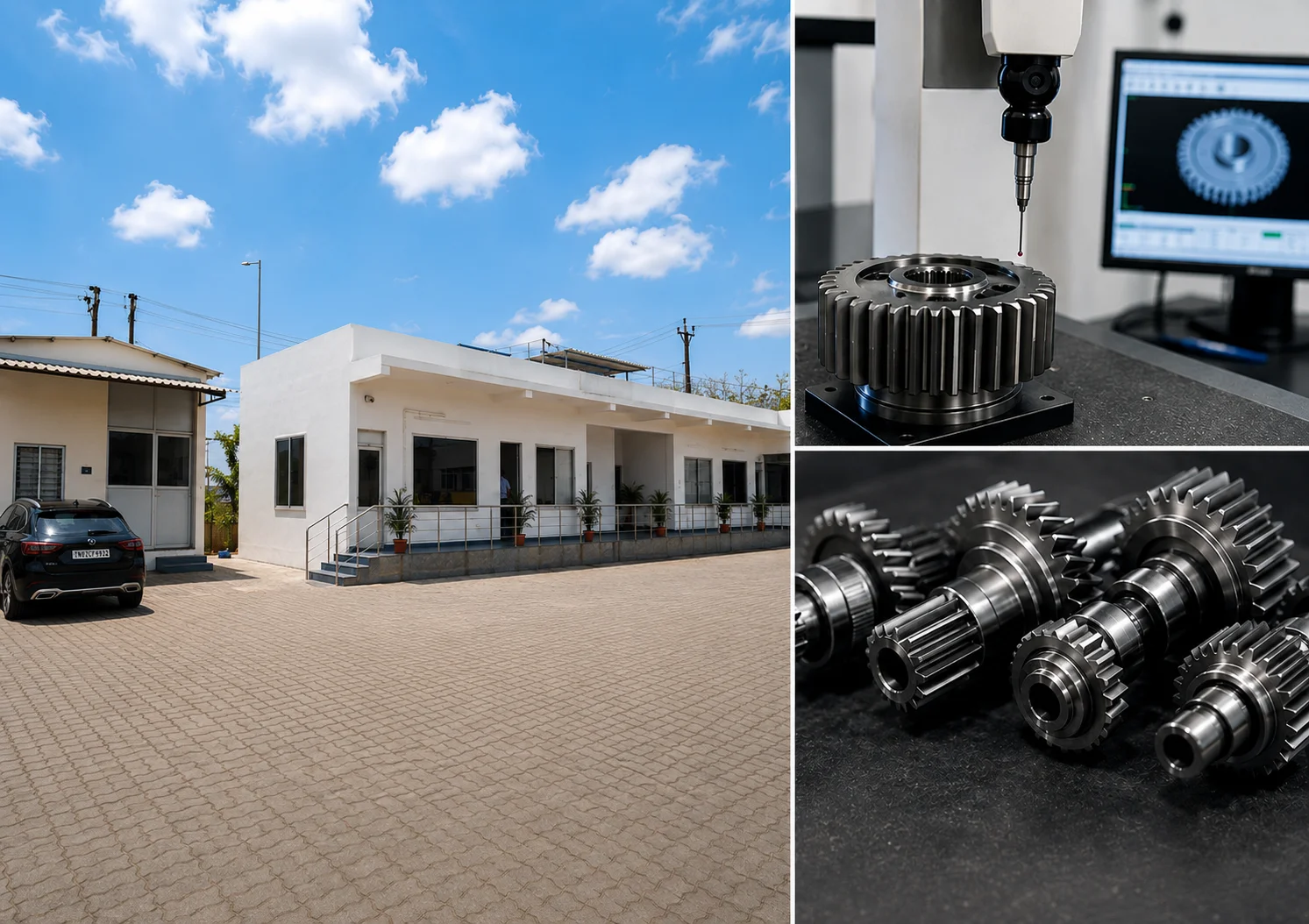 INDWEL manufacturing facility, precision inspection and engineered gears
